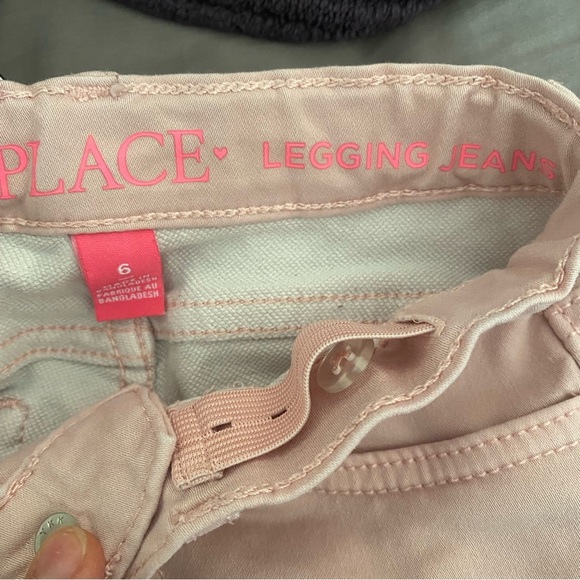 Children’s Place Baby Pink Jeans - Picture 2 of 3